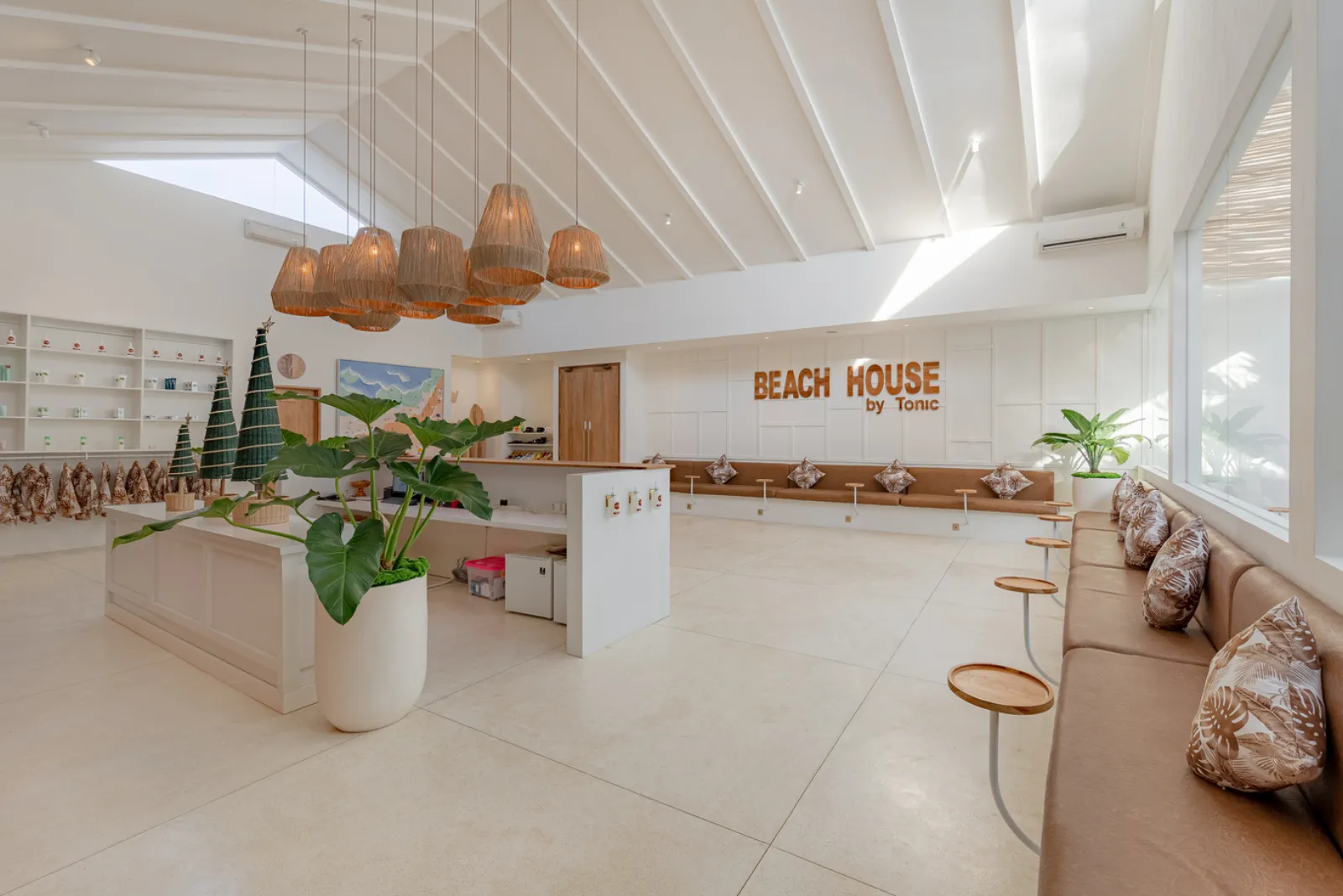 The bright, airy reception of Beach House by Tonic in Canggu